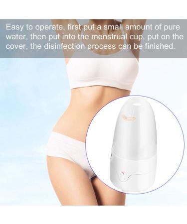 Portable Menstruation Cup Sterilizer - Fast Cleaner for All Sizes | EU Plug - Buy Online on GoSupps.com