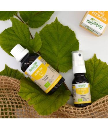 HerbalGem | Respigem Bio | Lung Complex | Hazel and Rosemary | 30ml - Buy Online on GoSupps.com