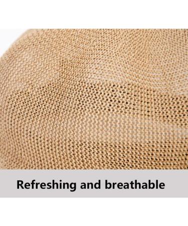 Octagonal Cap Straw Women Summer Newsboy Hat | Adjustable Boinas para Mujer | Breathable Knitted Beret - Buy Online on GoSupps.com
