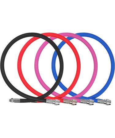 XS Scuba Miflex BC/Drysuit Quick Disconnect Hose - Black 32 - Buy Online on GoSupps.com