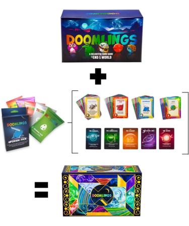 Doomlings Upgrade Pack - 5 Expansion Set with 81 Total Cards - Buy Online on GoSupps.com