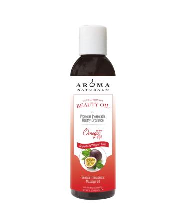 Aroma Naturals Sensual Therapeutic Beauty Oil Superfruit Passion Fruit 6 Ounce