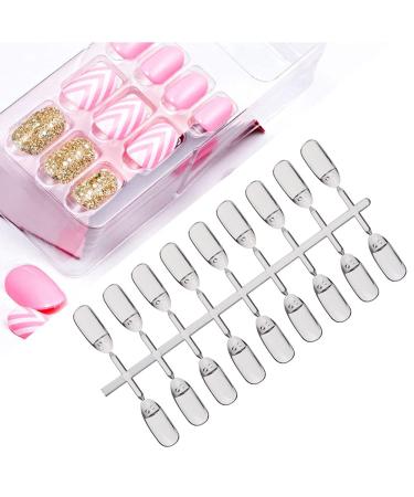 5 Piece Nail Tip Polish Set - Artificial Nails & Accessories | DIY Nail Art Gel Color Display Card & Practice Palette - Buy Online on GoSupps.com