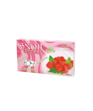CRISPO Crispo Confetti Snob Raspberry - White - 4 x 500g Boxes 2kg