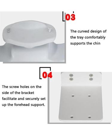 Adjustable Optometry Lift Chin Holder | DPQYJPP Chin Support for Accurate Vision Testing | Premium Optical Accessories - Buy Online on GoSupps.com