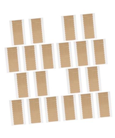 Angoily 20 Sheets Double-sided Tape Hair Wigs Accessories Hair Extension Accessories Sticker for Wig Double Side Wig Tape Hair Ties Lace Front Hair System Tape Substitute Adhesive Pipeline