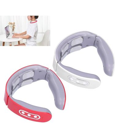 Soothing Neck Relaxer with Intelligent Heat & Voice Control - 4 Head Massager for Home & Office | International Shipping Available - Buy Online on GoSupps.com