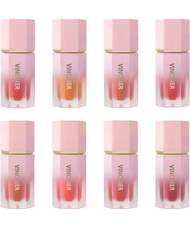 Soft Cream Liquid Blush Creamy Blush Makeup for Cheek Buildable Pigment Lightweight Long Lasting for Natural Flush color 7 - Buy Online on GoSupps.com