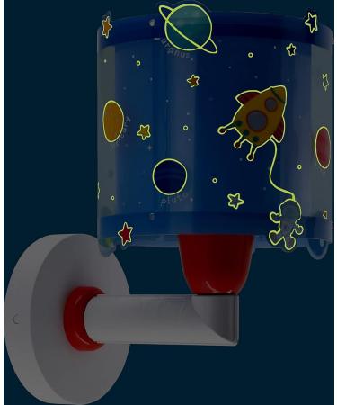 Dalber Children's Wall Lamp - Blue Cloud & Planet Solar System Light | Kids Room Decor 41349 - Buy Online on GoSupps.com