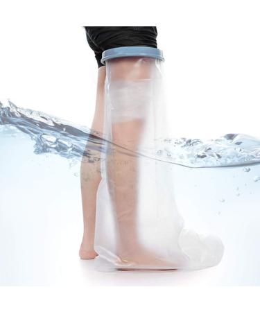 Shower protection foot waterproof plaster protection leg plaster shower coating leg adult association protection reusable footcast cover for the shower