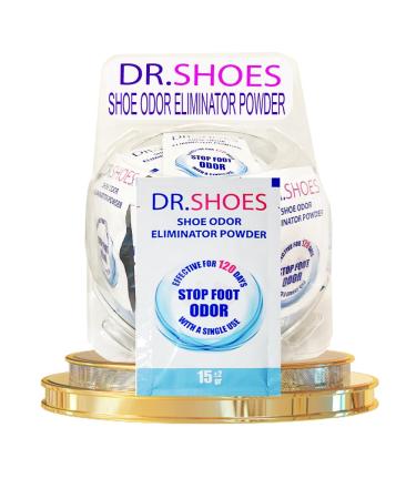 DR.SHOES Say Goodbye to Shoe Odor with Our Foot Powder Shoe Deodorizer and Odor Eliminator Spray - Foot Deodorant Packed with Powerful Shoe Odor Eliminator and Deodorizer for Your Active Lifestyle Stop Foot Odor (Pieces ...