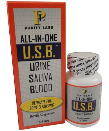 Purity Labs - All-in-ONE U.S.B. Full Body Cleanse Dietary Supplement 10 count