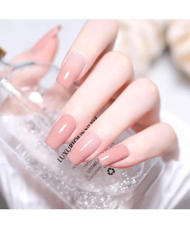 Croitout UV Gel Nail Polish Set Shellac Nail Gel Polish Colours Set Sock Off Gel Nail Polishes Set Polish Gel Nail Kit for Home DIY Manicure Nail Salon Best Gift for Women 6 x 7.3ml 6CS-005 7.3 ml (Pack of 6) - Buy Online on GoSupps.com