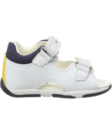 Geox Baby Boys' Sandal Tapuz C - White Navy (Size 2.5 UK) | First Steps - Buy Online on GoSupps.com