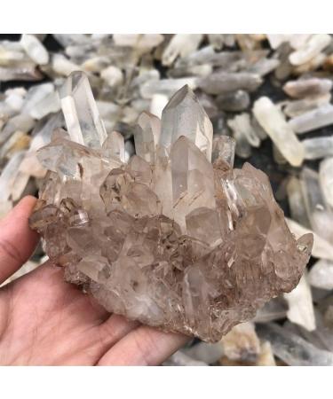 Home Natural Crystal Quartz Citrine Cluster for Reiki Home Decor Crystal Cluster (Size : 600g) - Buy Online on GoSupps.com