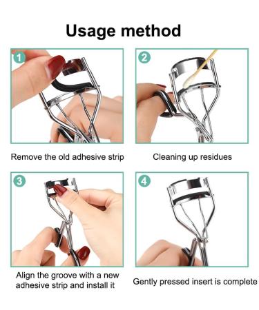 AKOAK Universal Soft Silicone Eyelash Clip Replacement Pad - High Elasticity Pack of 10 (Light Pink) for Perfect Lash Application - Buy Online on GoSupps.com