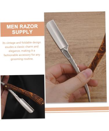 Buy Mikinona Foldable Blade Holder for Men's Razor - Essential Hairdressing & Beard Blade Accessories - Buy Online on GoSupps.com