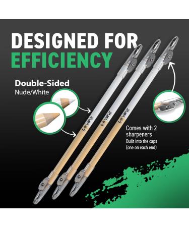 Tomb45 Barber Pencil Precision 3-Pack: Professional Quality for Sharp and Accurate Hairlines - Buy Online on GoSupps.com