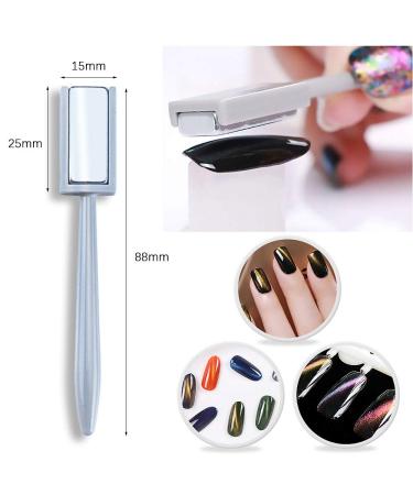 Buy SILPECWEE 6Pcs Cat Eye Magnetic Nail Design Kit - Innovative Nail Art Tools for Manicure & Accessories - Buy Online on GoSupps.com