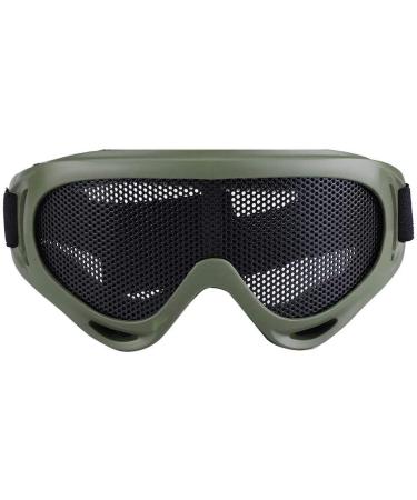 High-Performance Tactical Safety Glasses for Airsoft & Hunting - Adjustable Steel Lens Eye Protection - Buy Online on GoSupps.com