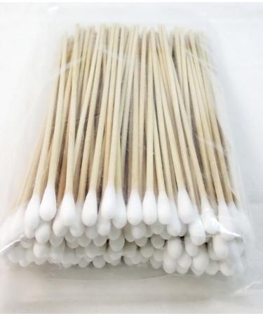 100pcs Wooden Handle Cotton Swabs - Eco-Friendly Cleaning Makeup & Craft Buds for Jewelry Polishing | Buy Internationally - Buy Online on GoSupps.com