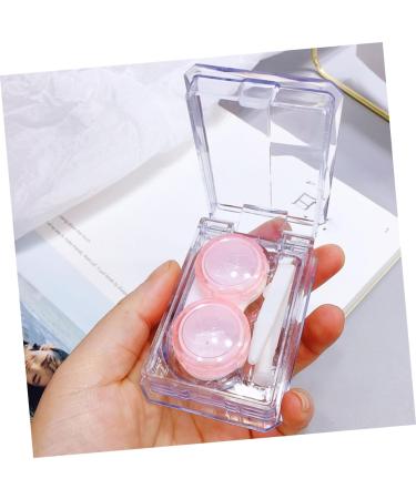 Shop Solustrie Mini Container for Colored Contact Lenses - Cute Travel Case & Holder with Mirror - Buy Online on GoSupps.com