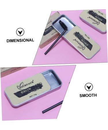 Didiseaon 2 Sets Eyebrow Soap Brow Cream Woman Brow Soap Brow Styling Cream Brow Shaping Soap Non-decolorizing Brow Soap Makeup Accessory Eyebrow Shaping Cream Eyebrow Styling Soap - Buy Online on GoSupps.com