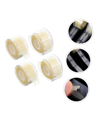 Housoutil Makeup 4 Rolls Double Eyelid Stickers Girl Auxiliary with Hat Fake Eyelid Tape - Buy Online on GoSupps.com
