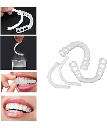 LAMILL 2PCS Fake Teeth - Instantly Cover Imperfect Teeth - Restores and Enhances Smile - One Size Fits All - Buy Online on GoSupps.com
