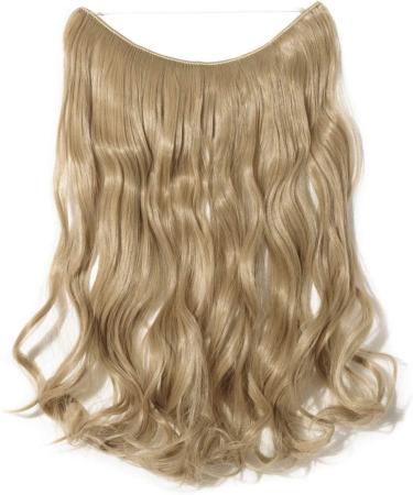 Buy Invisible Crown Wire Hair Extensions - 50cm Wavy Ashblond Headband for Women | International Shipping - Buy Online on GoSupps.com