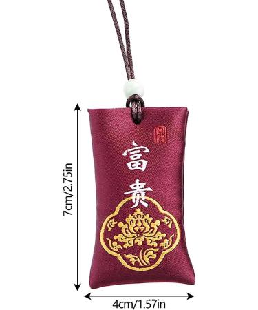 Chinois Classique Sac de sel Spirituel pour l'argent - Sac de sel Spirituel Espoir | Chinois Classique pour Espoir prosp rit Protection dans la Garde-Robe Les Bureaux - Buy Online on GoSupps.com