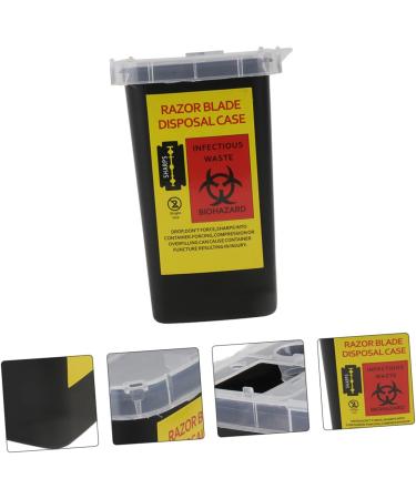 Minkissy 6 STK Blade Storage Box - Razor Dispenser Case for Hairdressers | Plastic Design & Convenient Storage - Buy Online on GoSupps.com