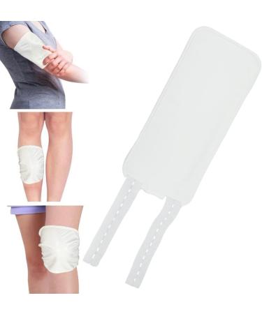 Castor Oil Pack Wrap Soft Compress Pad Castor Essential Oil Pack | Reusable Compress Pad Leg Wrap Castor Oil Packs for Knee Aid Sleep Rowces White - Buy Online on GoSupps.com
