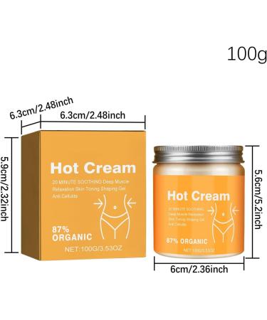 Cr me pour la graisse du ventre | Cr me de massage pour le corps 100 g Lotion hydratante raffermissante pour hommes femmes muscles paules cuisses fesses cou dos - Buy Online on GoSupps.com