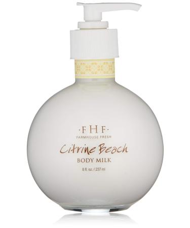 FarmHouse Fresh Citrine Beach Body Milk  8 Fl Oz - Buy Online on GoSupps.com