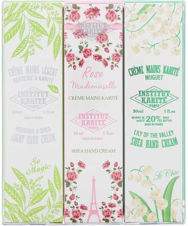 Institut Karite Paris 3 Pieces Shea Hand Cream Travel Kit - Buy Online on GoSupps.com