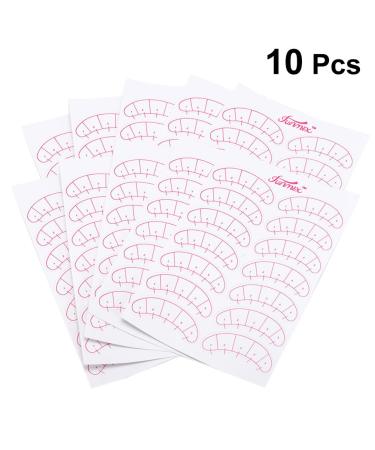 FRCOLOR 10 Sheets Under Eye Pads - Gel Pads for Eyelash Extensions Perfect Lash Tape & Patches Kit for Ultimate Comfort - Buy Online on GoSupps.com