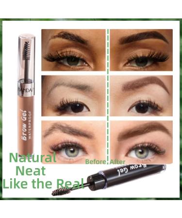 ONarisae Waterproof Brow Gel - Brown | Brow Shaping & Styling Makeup Liquid - Buy Online on GoSupps.com