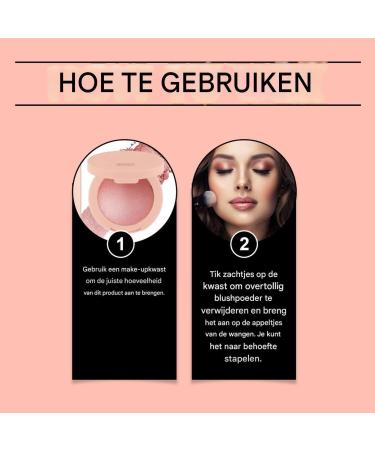 Nictules Blush PowderPowder Blush Face Makeup Long Lasting Buildable Shine Makeup Lightweight Cosmetics For All Skin Tones Women Girls Travel Wedding Party Nude - Buy Online on GoSupps.com