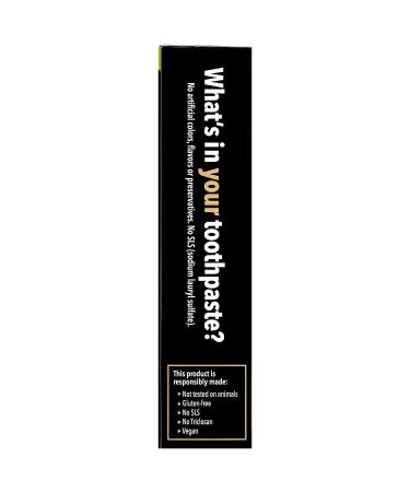 The Natural Dentist Charcoal Whitening Fluoride Toothpaste Cocomint Flavor 5oz Tube - Pack of 1 - Buy Online on GoSupps.com