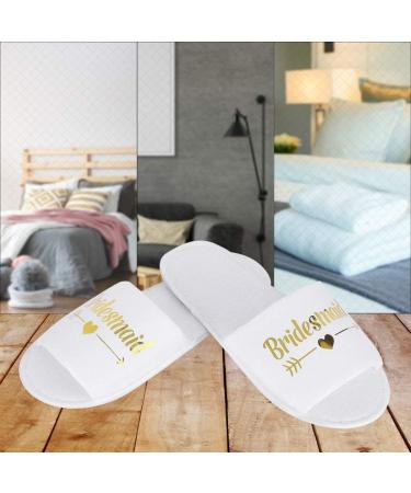 Sdfafrreg Print Slippers | Comfortable Lightweight Cotton Slippers (29 * 23 * 8cm) - Ideal for Bridesmaids and Hotels - Buy Online on GoSupps.com