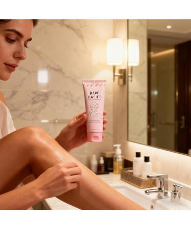 Cr me d pilatoire sans rasage Cr me d pilatoire douce pour femmes et hommes | 150 ml hydrate et nourrit la peau adapt e aux jambes au corps aux bras et la zone du bikini | Peau sensible sans dan - Buy Online on GoSupps.com