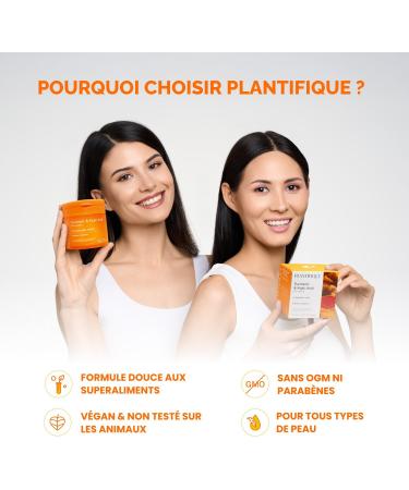 PLANTIFIQUE Disques Nettoyants au Curcuma et Acide Kojique avec C ramides Niacinamide et Vitamine C - 60 Disques Exfoliants Visage pour Taches Brunes et Hyperpigmentation - Kit Skincare 60 unit (Lot de 1) - Buy Online on GoSupps.com