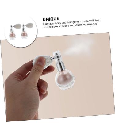 Beavorty 4 Pcs Spray Glitter Glass Spray Bottles Shower Spray Body Women Makeup Tool Loose Powder Brighten As Shown 2x2pcs 7.5x6cmx2pcs - Buy Online on GoSupps.com