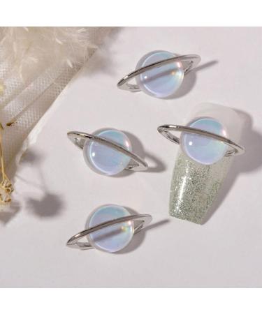 Metal Nail Studs Nail Art Gems 3D Nail Charms Saturns Shape Nail Art Decorations Nail Rhinestones For Manicures Designs Planet Nail Charms For Acrylic Nails Planet Nail Charms 3D Nail Charms With Nail - Buy Online on GoSupps.com