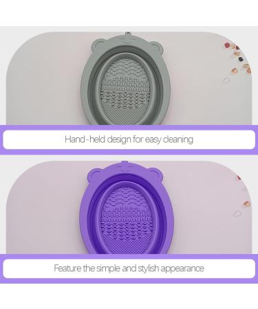 Housoutil 8 Pcs Makeup Brush Cleaning Pad Travel Makeup Brush Cleaner Mat Cosmetics Brush Mat Makeup Brush Cleaner Pad Brush Cleaning Bowl Brush Rinsing Bowl Tool Silica Gel Beauty Egg 14x11cmx4pcs Assorted Color 1x4pcs - Buy Online on GoSupps.com