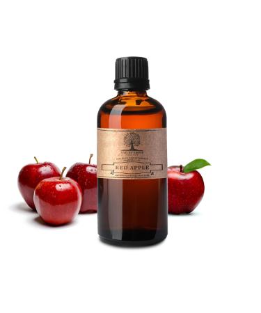 Red Apple Essential Oil - 100% Pure Aromatherapy Grade Essential Oil by Nature's Note Organics - 0.3 Fl Oz Red Apple 1 Fl Oz (Pack of 1)
