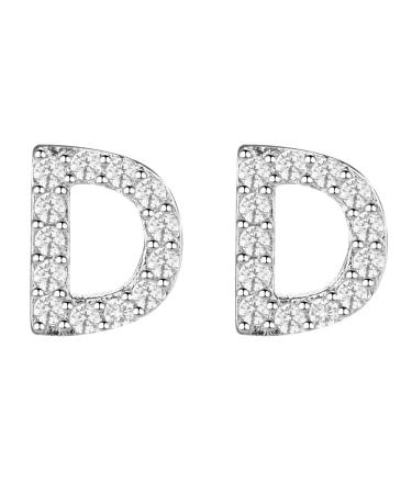 Earrings for Women 26 Earrings Earrings Girls Initial for Women Fashion Alphabet Simulated Faux Diamond Stud Earrings for Earrings for Women