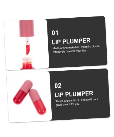 3pcs Lip Plumping Tint & Gloss Set - Moisturizing Lipsticks & Nourishing Lip Care Oils for Intense Hydration | Portable Lip Plumper Makeup - Buy Online on GoSupps.com