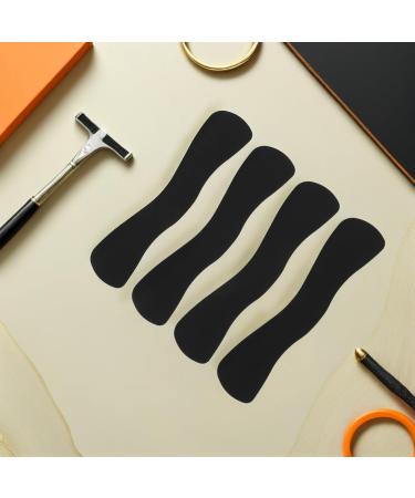 Hohopeti Lot de 4 Coussinets en Silicone Noir Grand Format Ondul pour Extensions de Cils Patchs Isolants R utilisables pour Pose et Permanente de Cils Protection Frontale Confortable et - Buy Online on GoSupps.com